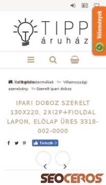 tipparuhaz.hu/IPARI-DOBOZ-SZERELT-130X220-2X2P-FOLDAL-LAPON-ELOL mobil förhandsvisning