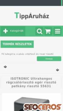 tipparuhaz.hu/ISOTRONIC-Ultrahangos-ragcsaloriaszto mobil náhled obrázku