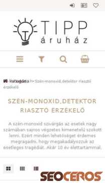 tipparuhaz.hu/Szen-monoxid-fust-es-gaz-detektor mobil anteprima