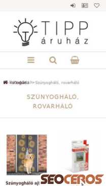 tipparuhaz.hu/sct/783416/Szunyoghalo-rovarhalo mobil preview
