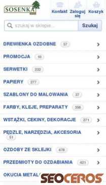 tokarnia-sosenka.com.pl mobil náhľad obrázku