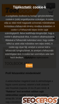 toolbook.hu mobil Vorschau