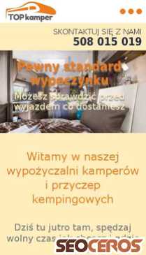 topkamper.pl mobil obraz podglądowy