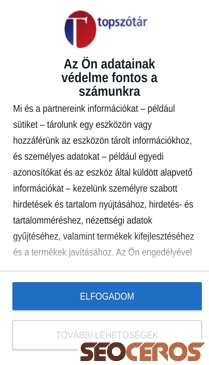 topszotar.hu mobil előnézeti kép