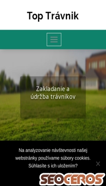 toptravnik.sk mobil előnézeti kép