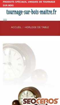 tournagesurbois-maitre.fr/produit/horloge-de-table-mc100 mobil előnézeti kép