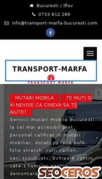 transport-marfa-bucuresti.com mobil preview