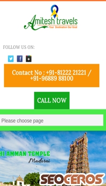 travelsinmadurai.co.in mobil preview