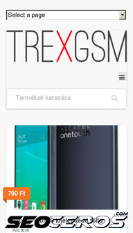 trexgsm.hu mobil preview