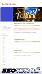 triangle-club.co.uk mobil náhľad obrázku