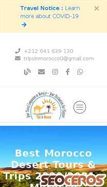 tripsinmorocco.com mobil preview