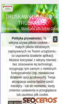 truskawka-suloszowa.pl mobil náhľad obrázku