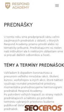 tst.respondacademy.sk/prednasky-prezitie-armada-prvapomoc-taktika-policia-hasici mobil förhandsvisning