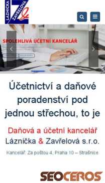 ucetnictvidanepraha.cz mobil prikaz slike