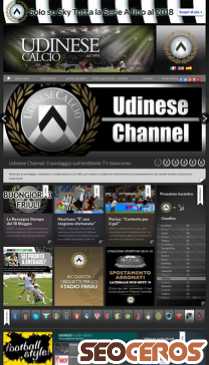 udinese.it mobil preview