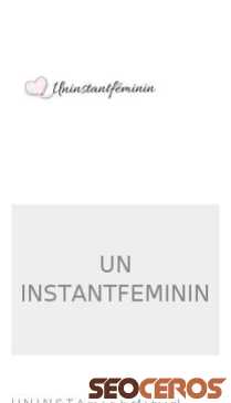uninstantfeminin.wordpress.com mobil obraz podglądowy