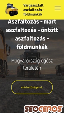 vargaaszfalt.hu mobil előnézeti kép