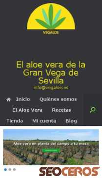vegaloe.es mobil förhandsvisning