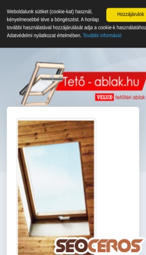 teto-ablak.hu mobil előnézeti kép