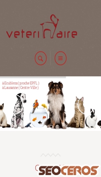 veterinaire.ch mobil förhandsvisning
