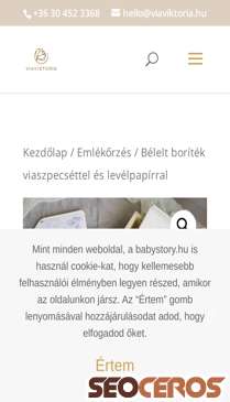 viaviktoria.hu/termek/belelt-boritek-viaszpecsettel-es-levelpapirral mobil vista previa