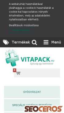 vitapack.hu mobil preview