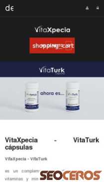 vitaxpecia.com mobil vista previa