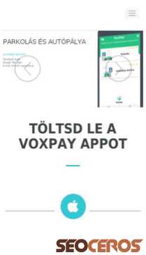 voxpay.hu mobil preview