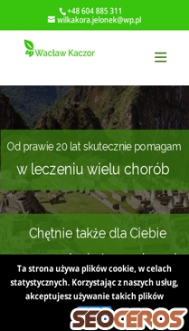 waclaw-kaczor.pl mobil Vista previa