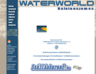 waterworld.hu mobil előnézeti kép
