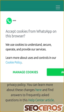 web.whatsapp.com mobil anteprima