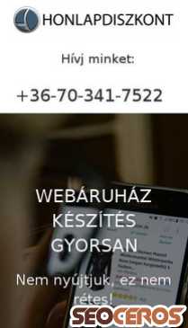 webaruhaz-keszites-gyorsan.hu mobil Vorschau