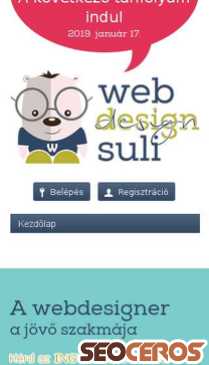 webdesignsuli.hu mobil preview
