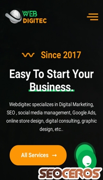 webdigitec.com mobil förhandsvisning