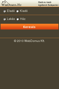 webdomus.hu mobil preview