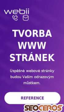 webii.cz mobil previzualizare