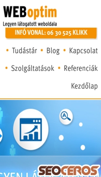 weboptim.hu mobil előnézeti kép