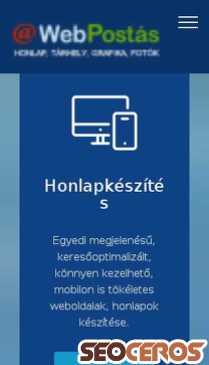 webpostas.hu mobil előnézeti kép