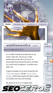 websemantics.co.uk mobil previzualizare