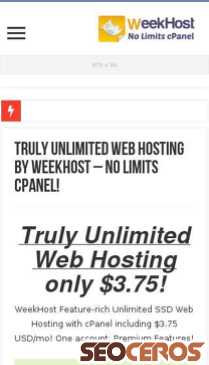 weekhost.com mobil preview