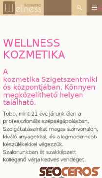 wellnesskozmetika.com mobil previzualizare