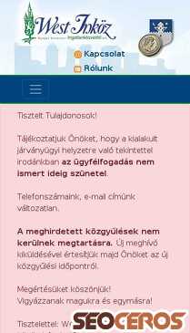 westinkoz.hu mobil előnézeti kép