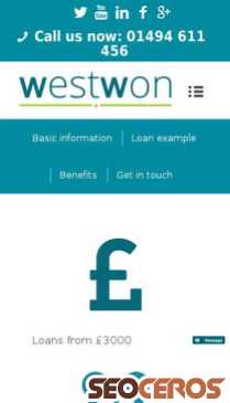 westwon.co.uk/business-loans-and-leasing/professions-loans mobil anteprima