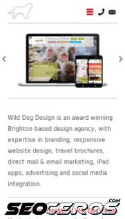 wilddog.co.uk mobil preview