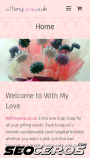 withmylove.co.uk mobil anteprima