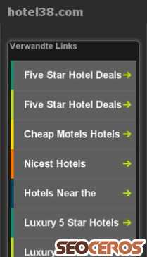 hotel38.com mobil anteprima