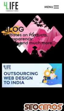 4lifeinnovations.com/web-design-outsourcing-india mobil preview