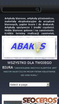 abakus-biuroserwis.pl mobil vista previa