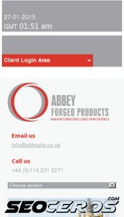 abbeystainless.co.uk mobil preview