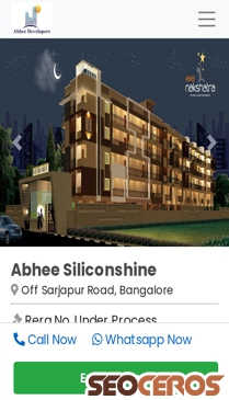 abhee-siliconshine.abhousing.in mobil előnézeti kép